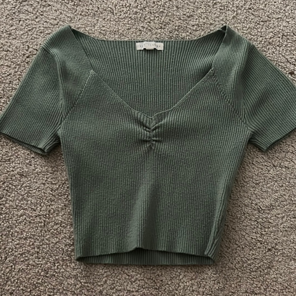 PacSun Dark Green Top